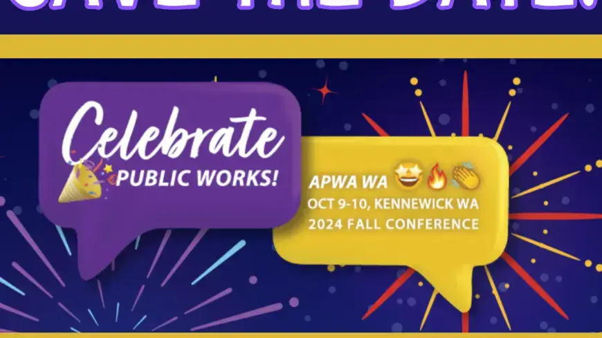 SAVE THE DATE: APWA WA Chapter Fall Conference