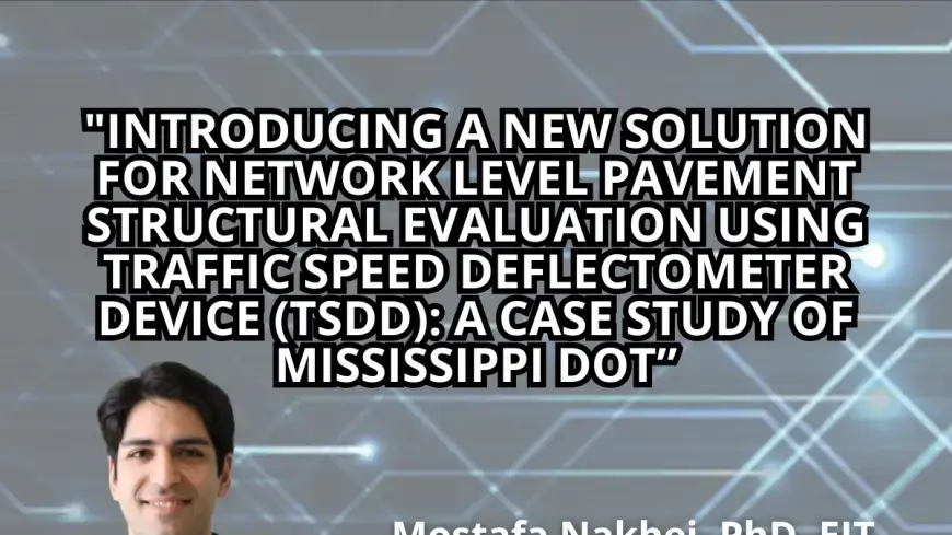 Mostafa Nakhaei will be presenting at The TRB Annual Meeting!