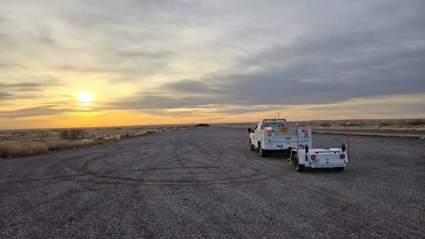 Locked Wheel Friction Testing in Sonoma, CA