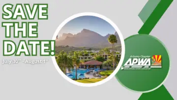 Save the Date! The APWA Arizona Statewide Conference is Coming Up!