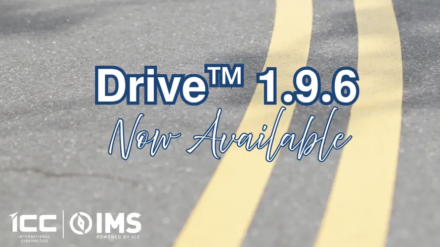 Now Available: Drive™ 1.9.6