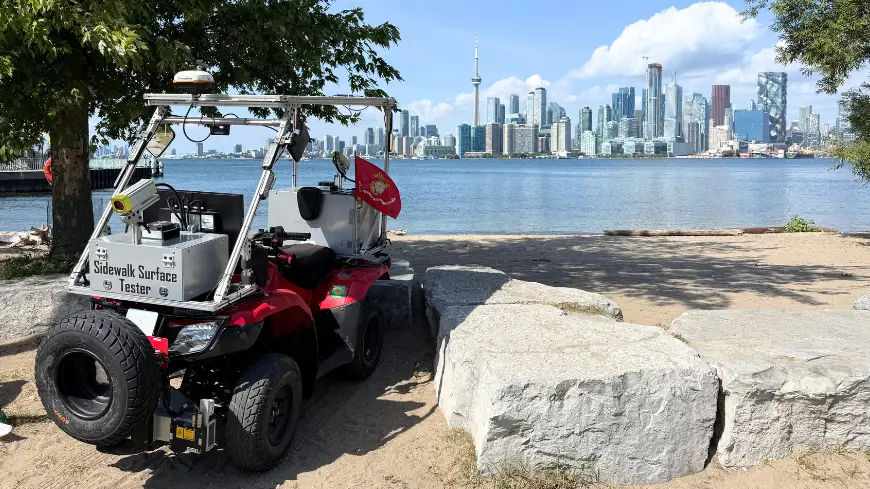 Sidewalks are serious business in Toronto.