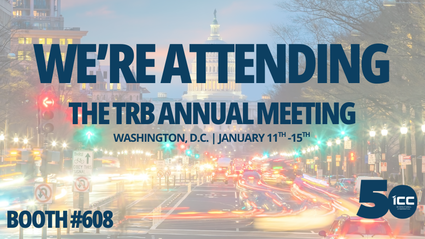 We are headed to Washington, D.C. for The TRB Annual Meeting!