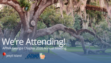 The APWA Georgia Chapter Annual Meeting is underway!