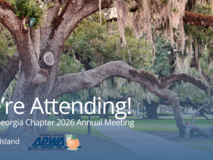 The APWA Georgia Chapter Annual Meeting is underway!